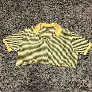 Reconstructed Ralph Lauren Cropped Polo